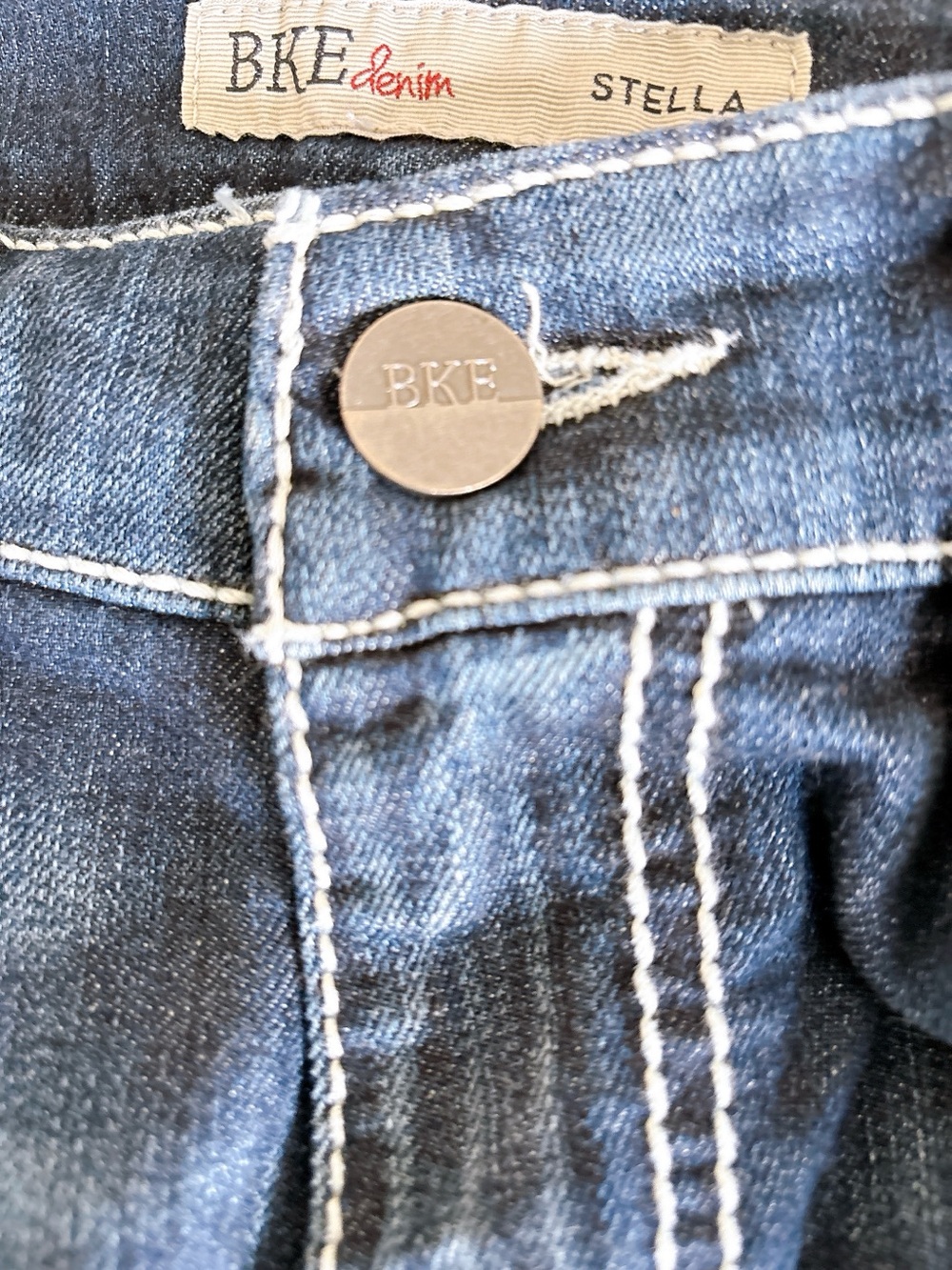 BKE Stella Bootcut Jeans Womens 28L Medium Wash Stretch Flare Denim 28x33.5 - Picture 8 of 16